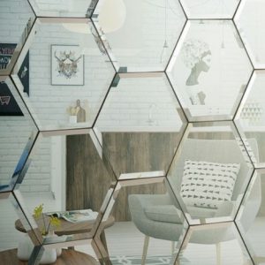 cermin dekorasi dinding