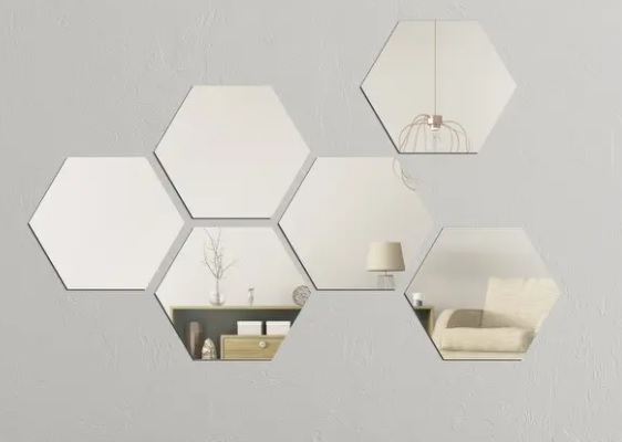 kaca cermin hias minimalis