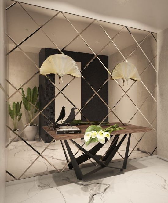 Kaca Cermin Hiasan Dinding