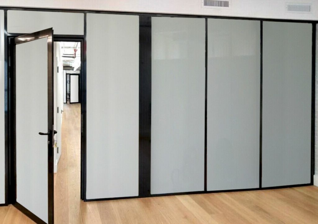 kaca tempered frosted