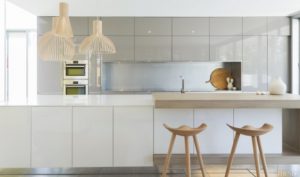 kitchen set kaca minimalis