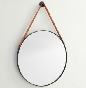 cermin bulat gantung