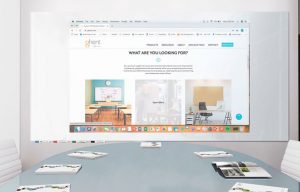 layar proyektor dari kaca