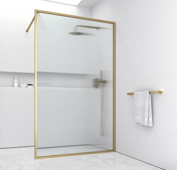 kaca shower alumunium