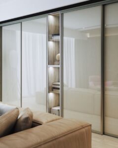 pintu kaca sliding minimalis