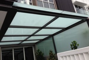 stiker buram kaca kanopi