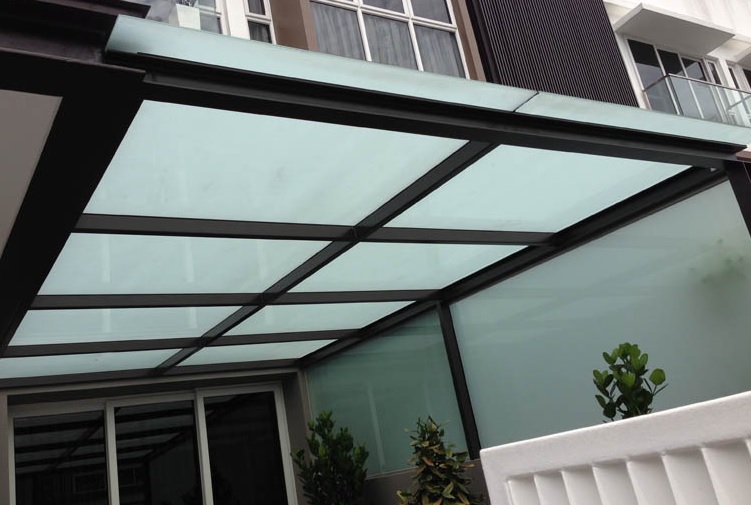 stiker buram kaca kanopi