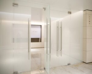 sandblast kaca film untuk kantor