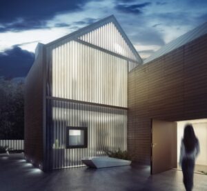 kaca untuk dinding rumah