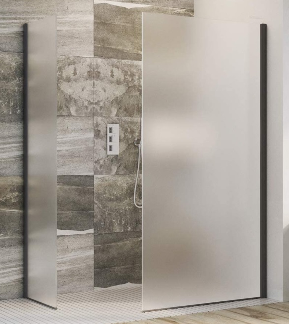 kaca shower box sudut