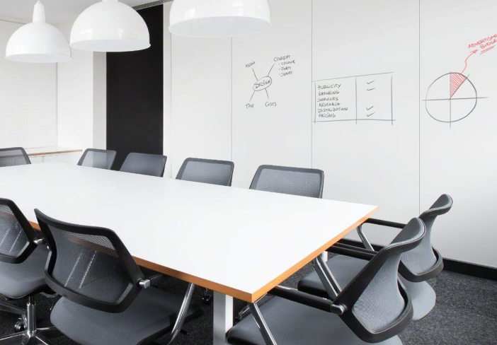 Papan Tulis Kaca Ruangan Meeting