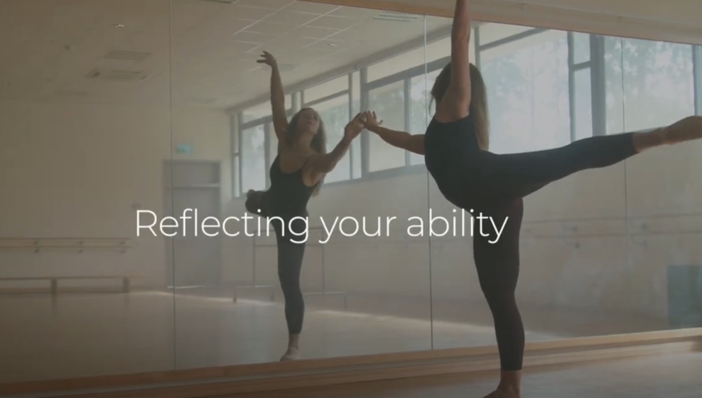 harga kaca cermin untuk sanggar senam