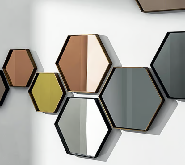 Susunan Cermin Hexagon