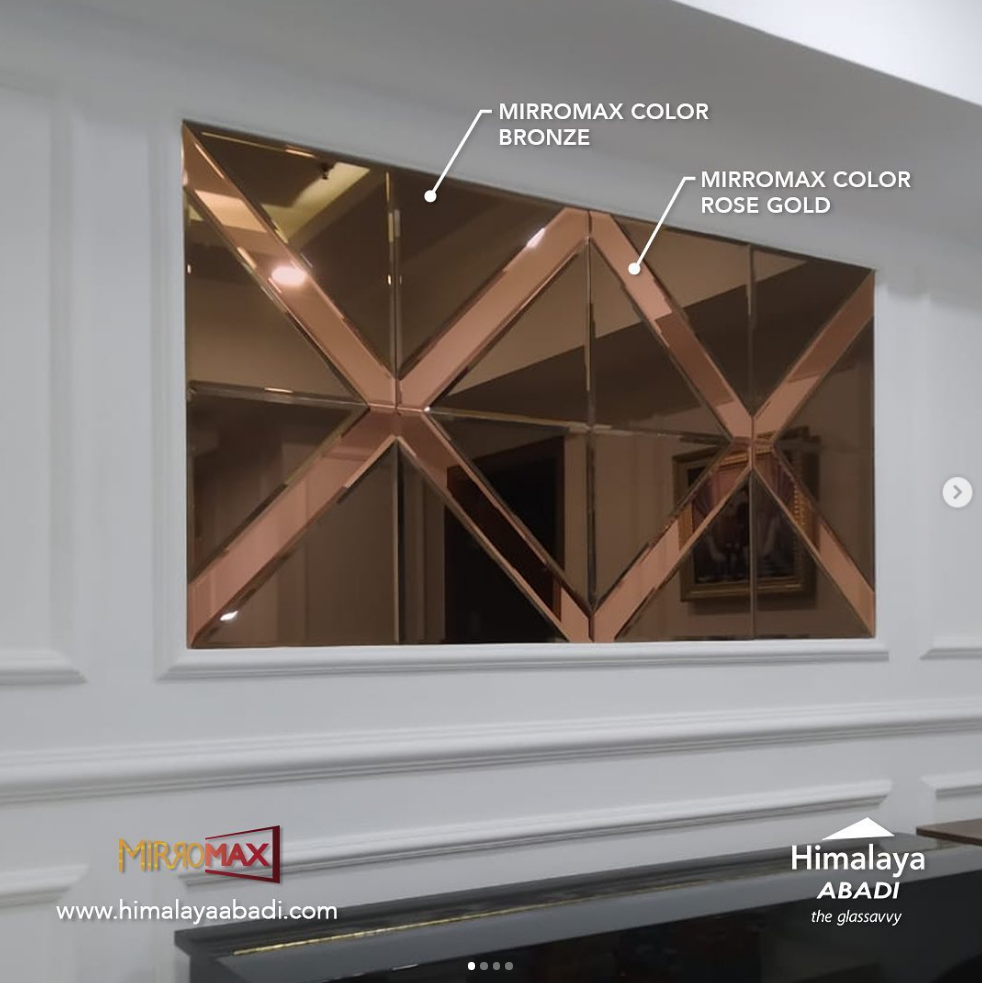 Kaca Bevel Ruang Makan