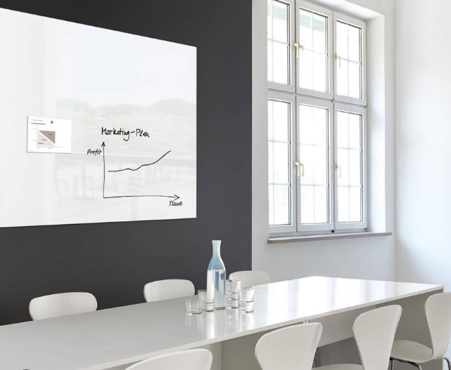 White Board Kaca