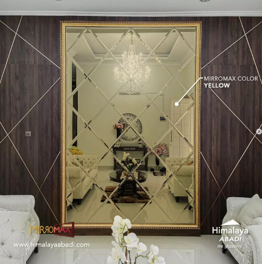 Cermin Kaca Berwarna