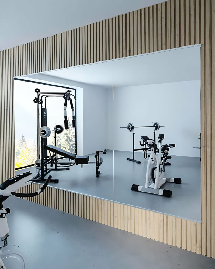 cermin ruang fitness