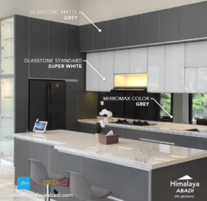 Pintu Kaca Kitchen Set