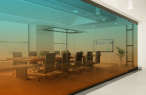 kaca Partisi tempered