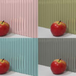 Kaca Bergaris Vertikal