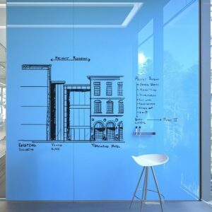 Papan Tulis Kaca Magnetic