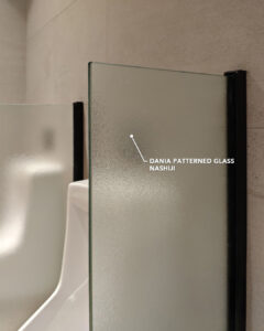 Kaca Motif Kulit Jeruk