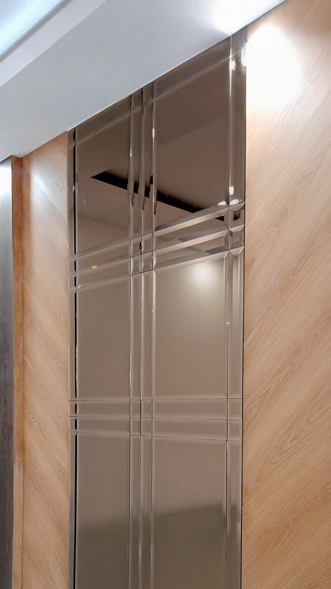 harga kaca bevel dinding